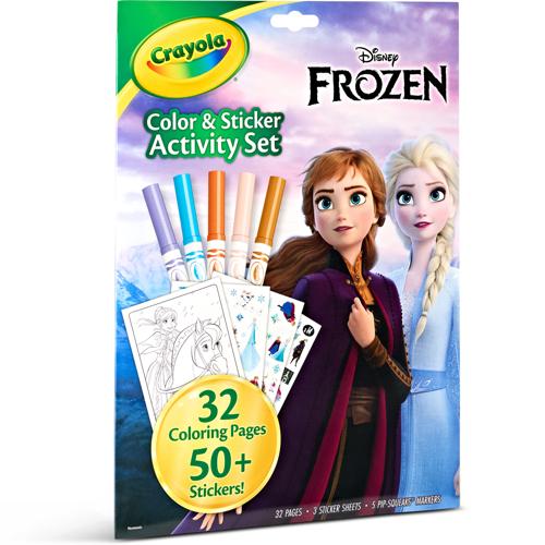 Crayola Color & Sticker Activity Set Frozen