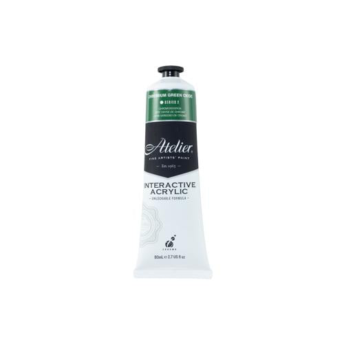 Atelier Acrylic Interactive Paints 80ml Chromium Green Oxide