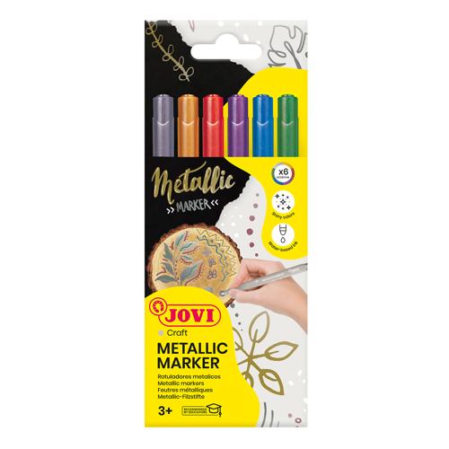 Jovi Decor Metallic Pen 6 Pack