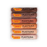 Jovi Plastalina 6 x 15gm Multi-Cultural
