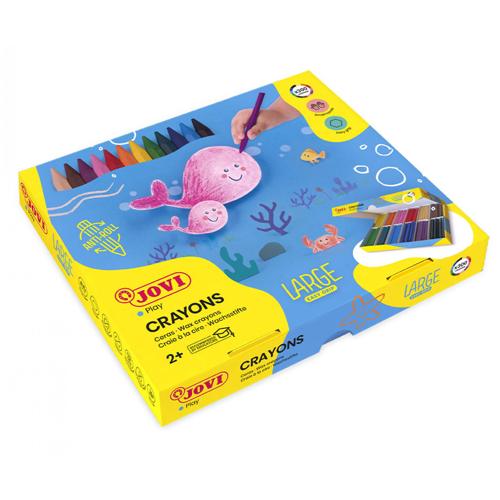 Jovi Hexagonal Crayon Economy Pack 300 (A)