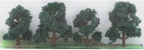 Hobby Model Scenery - Dark Green Deciduous 2- 3" (4)