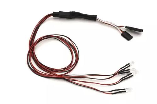 Kyosho Part - LED lights Clear & Red (4)