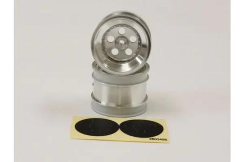 Kyosho Part - Tmhwk RR Rims Satin Chrome