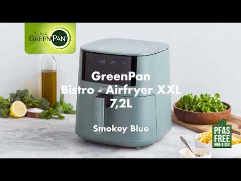 GreenPan - Bistro XXL Coloured Air fryer Mint Green - 7.2L