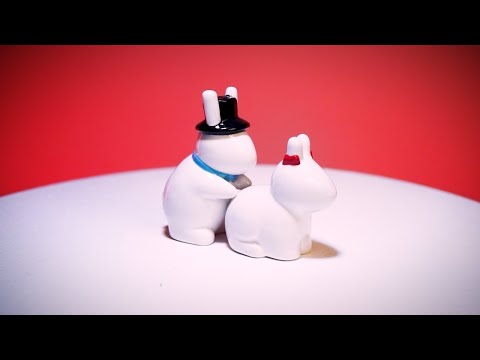 Salt & Pepper Set - Flavour Mates Rude Bunnies (9cm)