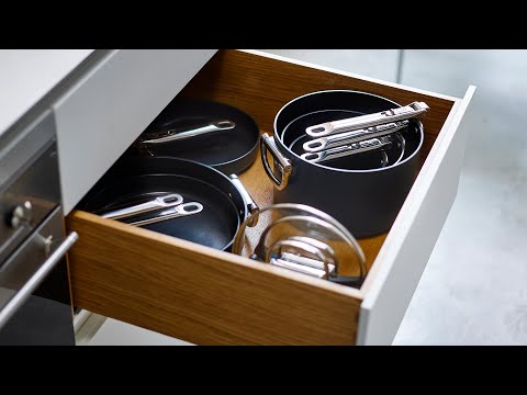 Space 3 Piece Non-Stick Induction Saucepan Set - Joseph Joseph