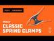 PONY JORGENSEN 75mm Classic Spring Clamp