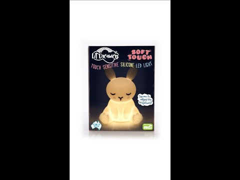 LED Light - Lil Dreamers Bunny Soft Touch (17.5cm)