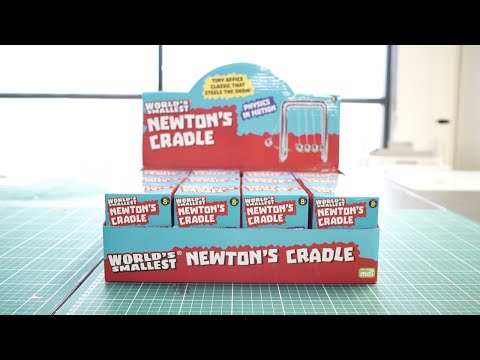World’s Smallest Newton’s Cradle - Set of 12