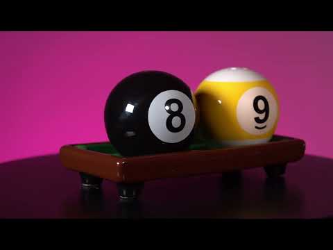 Salt & Pepper Set - Flavour Mates 8 Ball Pool