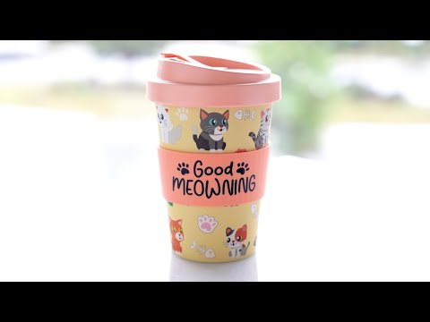 Bamboo Cup - Cat Eco to Go (470ml)