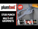 PLUMTOOL 34mm Stud Punch