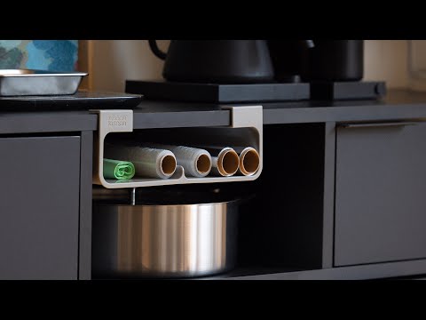 Joseph Joseph - CupboardStore Film, Foil and Bag Organiser - Grey