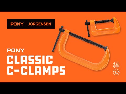 PONY JORGENSEN 100mm Classic Light-Duty C-Clamp