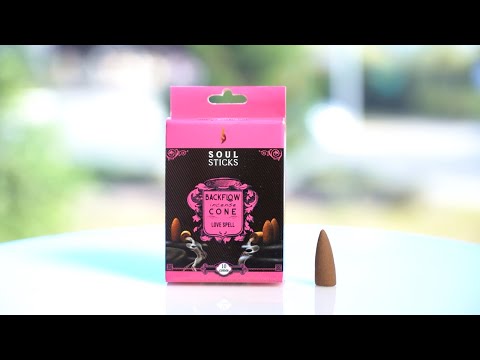 Backflow Incense Cone - Soul Sticks Love Spell (12 Packs)