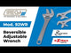 IREGA Reversible Jaw Adjustable Wrench (300mm x 45mm CAP)