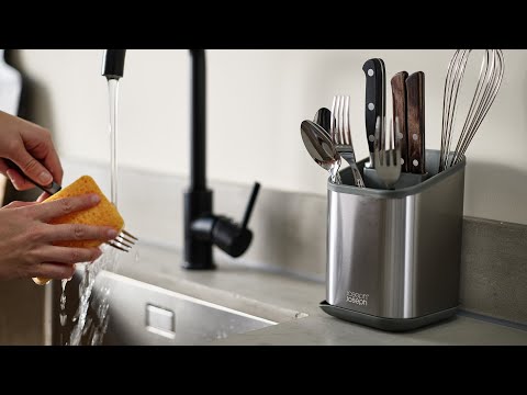 Steel Cutlery Drainer - Joseph Joseph Duo