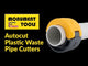 MONUMENT 50mm Autocut® Plastic Pipe Cutter