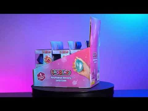 Jelly Cube Squishy - Smoosho's Polyhedron (Set of 12 Assorted)