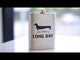 Metal Flask - Dachshund (13.5cm)