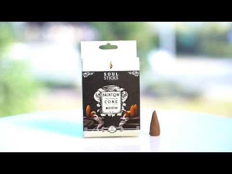 Backflow Incense Cone - Soul Sticks Meditation (12 Packs)
