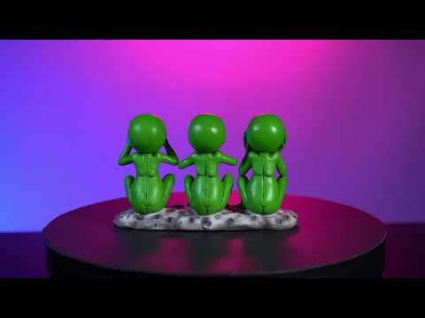 Ornament - 3 Wise Aliens