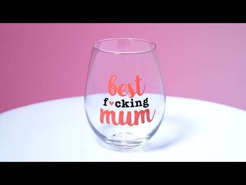 Best F*cking Mum Stemless Wine Glass
