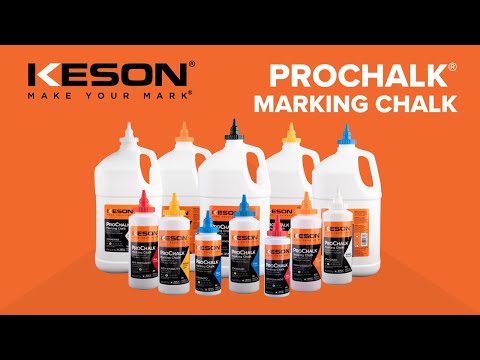 KESON ProChalk® Semi-Permanent Red Marking Chalk - 2.27kg