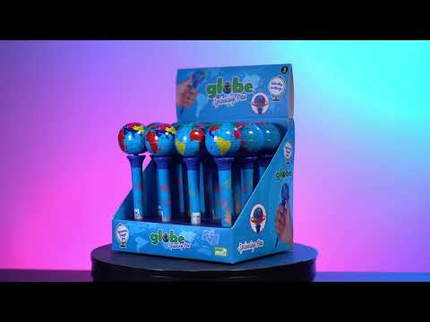 Pen - Spinning Globe (Set of 12)