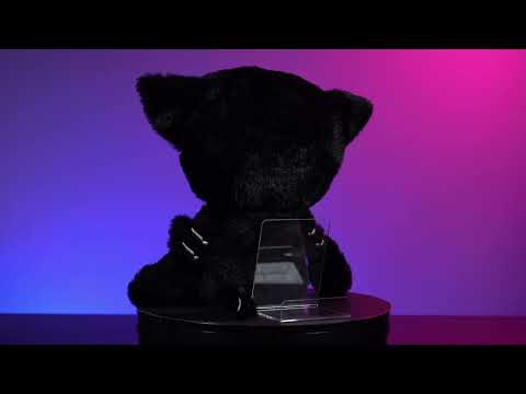 Plushie Pal - Gus Fink's Black Hypnocat (15 x 10 x 35cm)