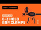PONY JORGENSEN 600mm Medium-Duty E-Z HOLD Expandable Bar Clamp