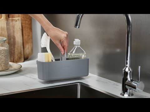 Joseph Joseph - DoorStore In-cupboard Sink Tidy - Grey