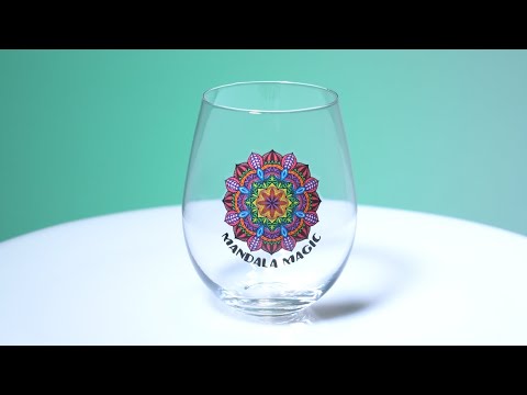 Mandala Tallulah Wellness Stemless Glass