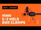 PONY JORGENSEN 300mm Light-Duty E-Z HOLD Expandable Bar Clamp
