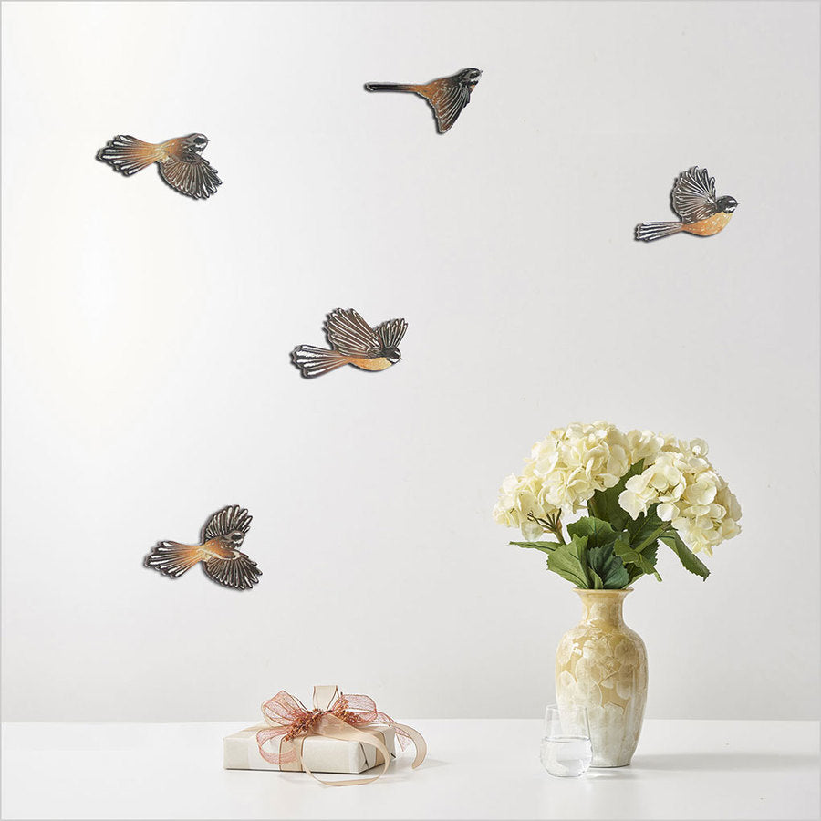 Printed ACM  Fantail Set - Wall Art