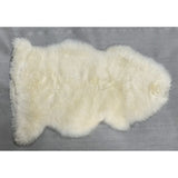 Kaikoura Long Wool Single Nz Sheepskin - Ivory (60 X 90cm)