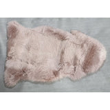 Kaikoura Long Wool Single Nz Sheepskin - Rose (60 X 90cm)