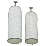 Wire Cloche - Set Of 2 ( 33 X 33 X 90cm)
