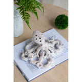 Ornament - White Coral Look Octopus (28 X 24 X 13cm)