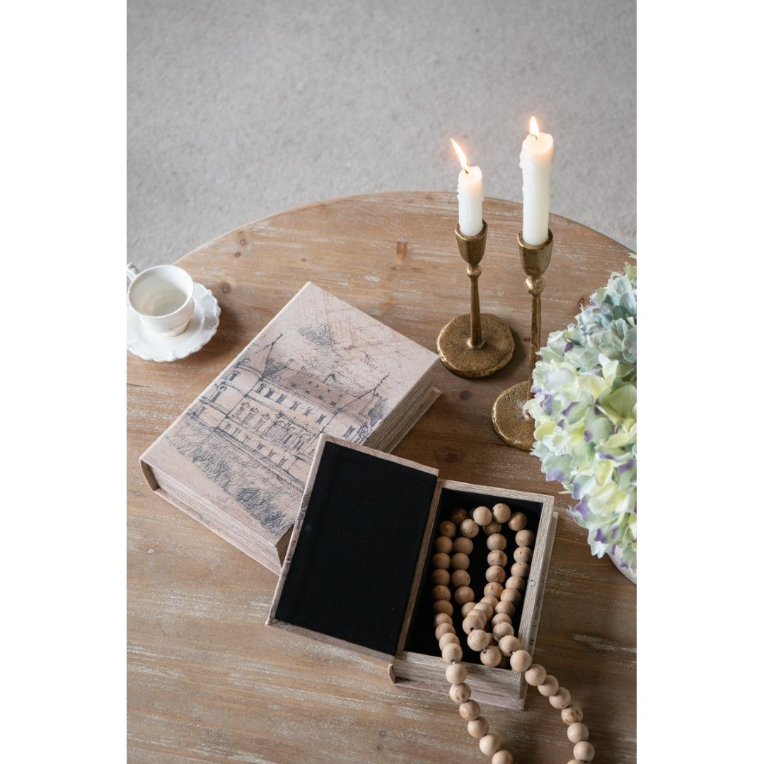 Book Box - Set Of 2 (18 X 7 X 27cm)