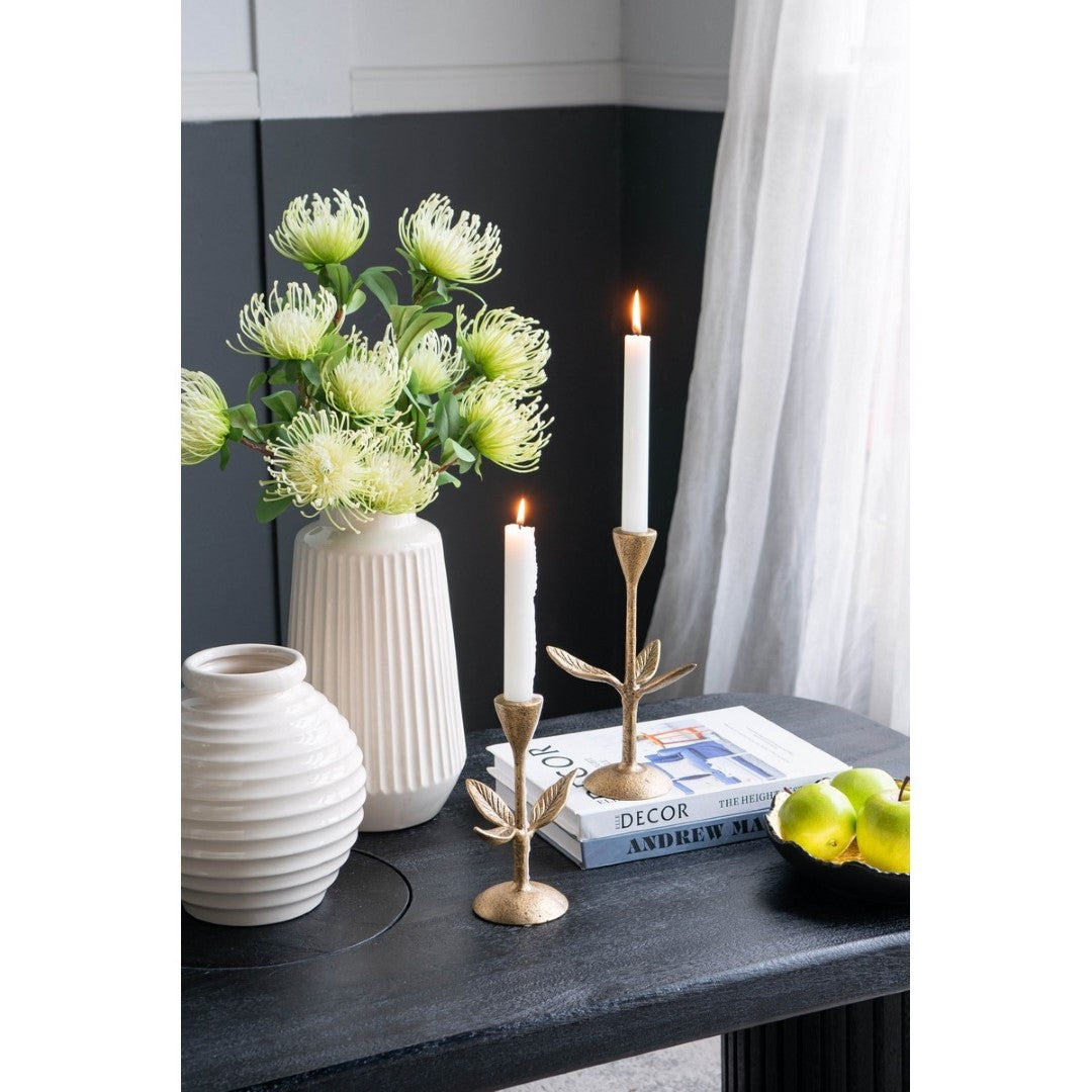 Candle Holder - Set Of 2 (7x9"/7x7")
