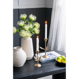 Candle Holder - Set Of 2 (7x9"/7x7")