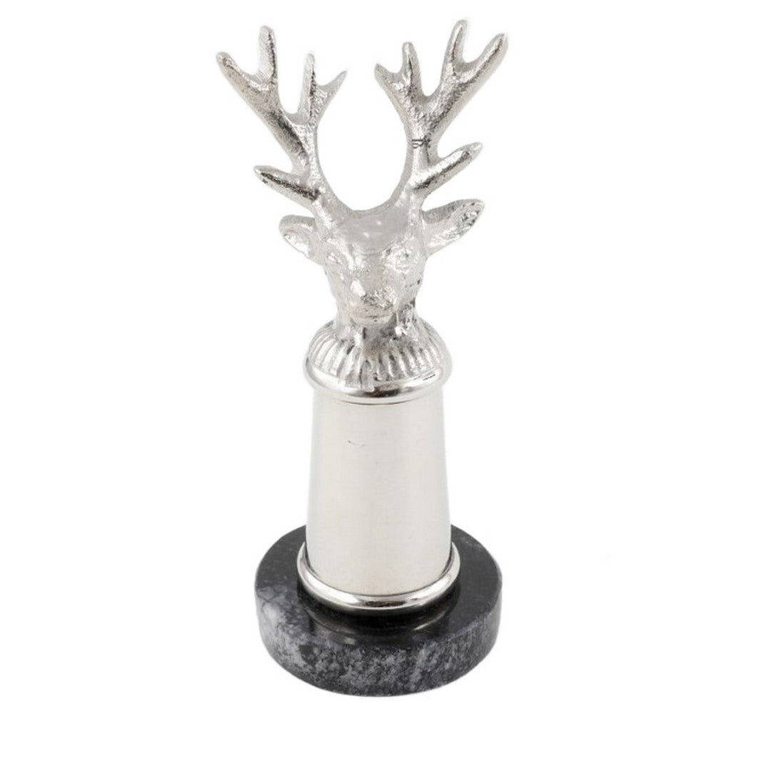 Ornament - Aluminium Reinder ( 6.5 X 6.5 X 16cm)