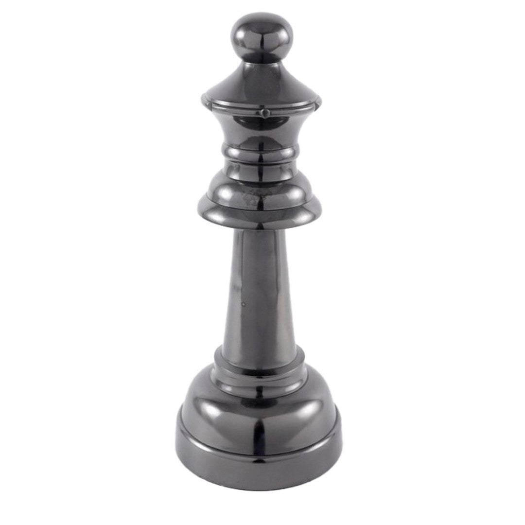 Ornament - Aluminium / Black Nickel Queen (13 X 13 X 32.5cm)