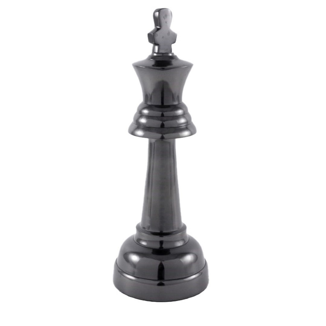 Ornament - Aluminium / Black Nickel King ( 13 X 13 X 35.5cm)