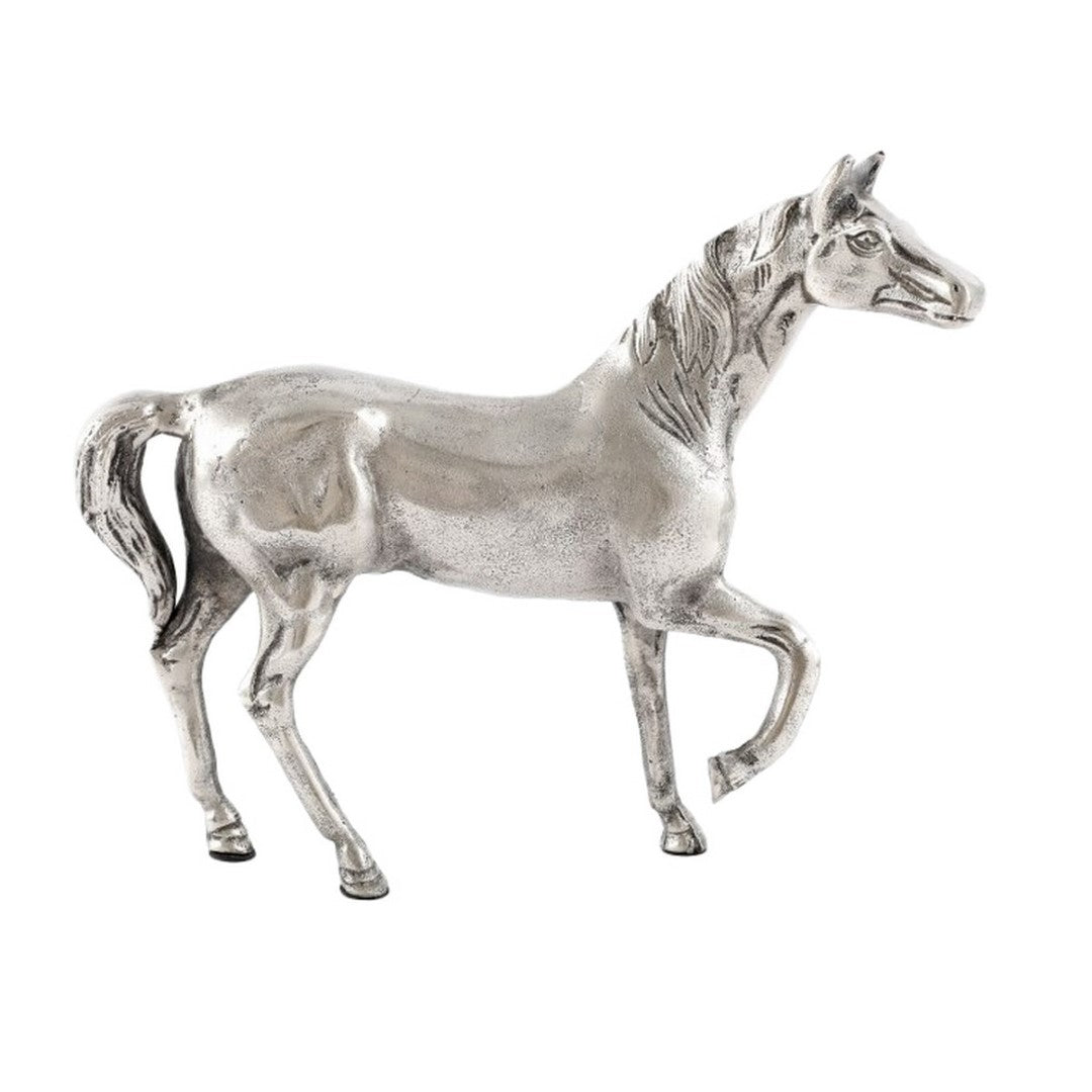 Ornament - Aluminium Horse (32 X 8.5 X 28cm)