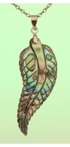 Pendant - Paua Fern