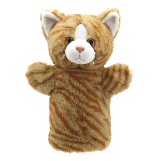 Eco Puppet Buddies - Cat (Ginger) - Puppet Co.