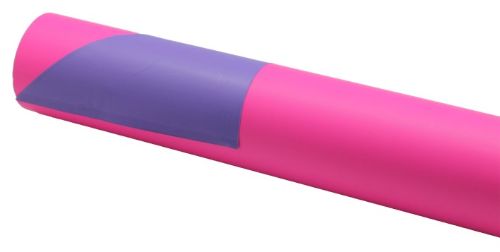 Vibrant hot pink and purple Euro gift wrap sheets, 60cm x 50cm, 100 sheets, perfect for any special occasion.